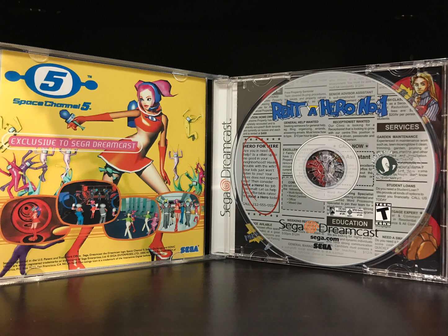 Rent A Hero (English Translation) [Sega Dreamcast] Reproduction