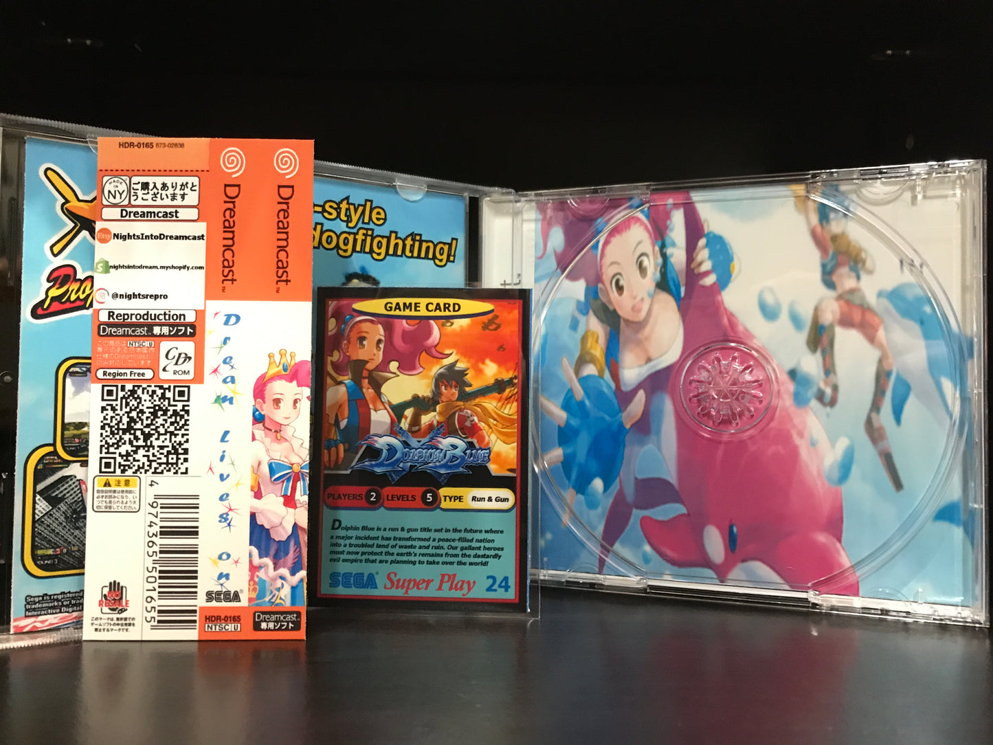 Dolphin Blue [Sega Dreamcast] Reproduction