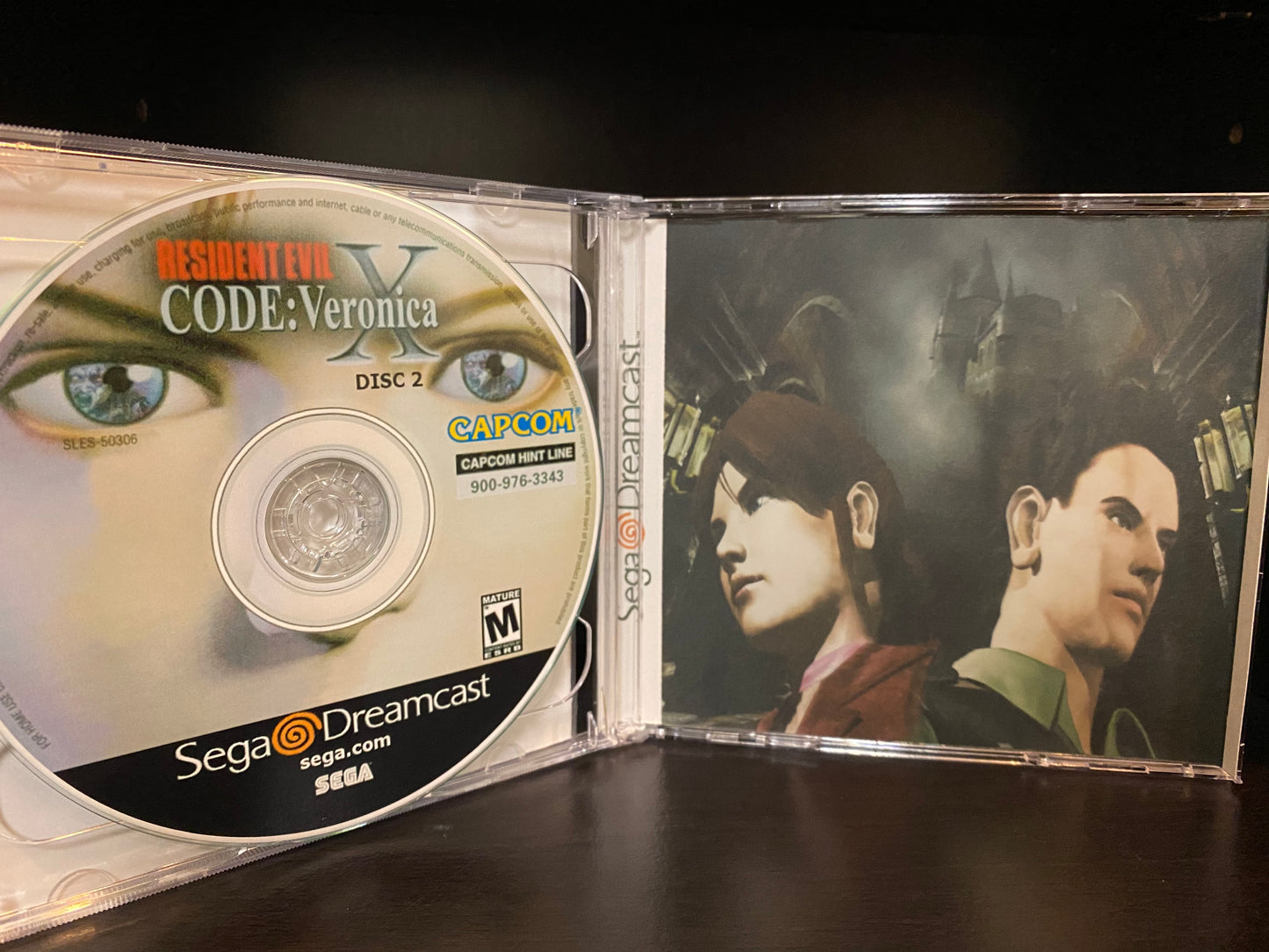 Resident Evil: Code Veronica X [Sega Dreamcast] Reproduction