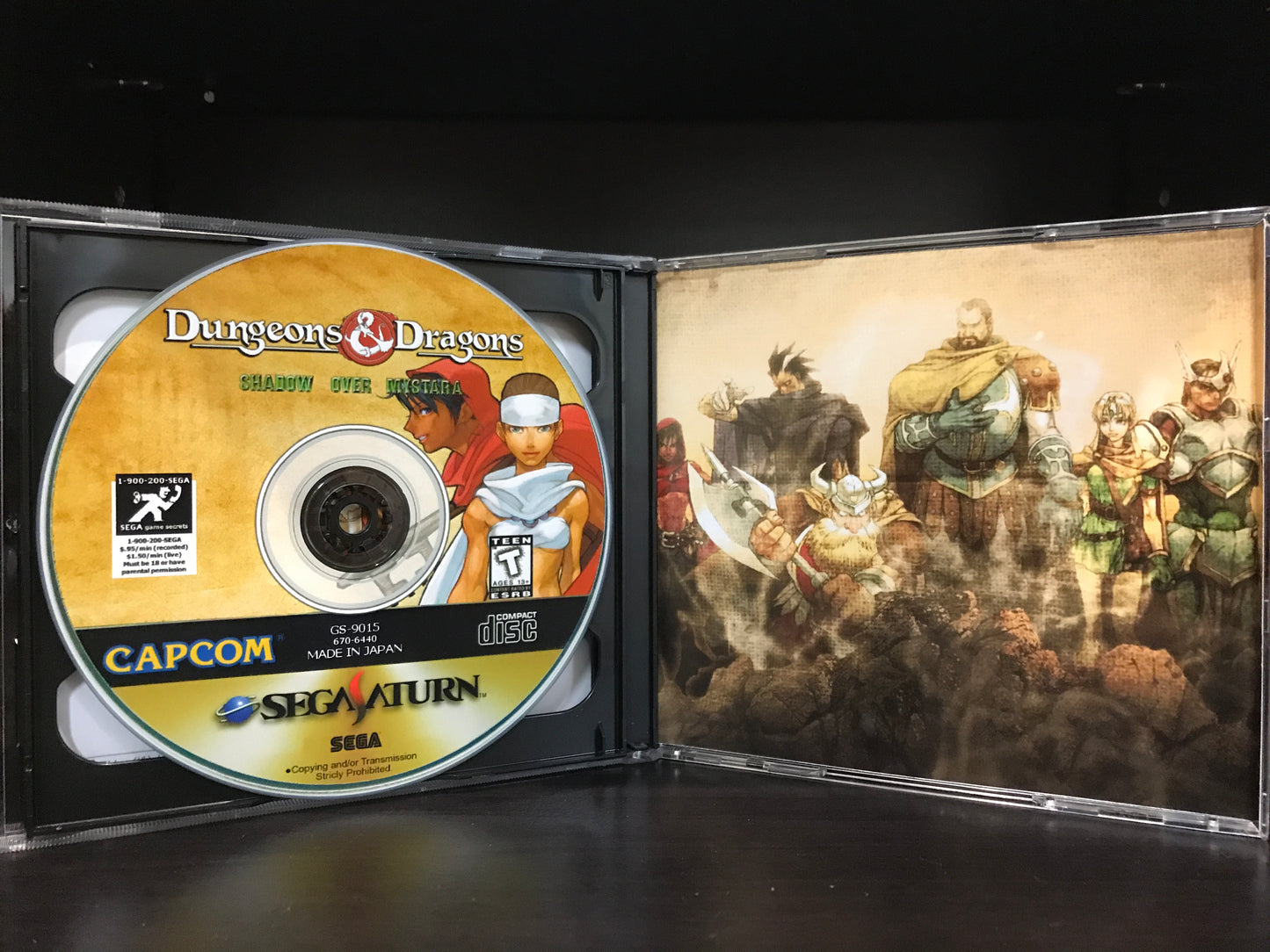 Dungeons & Dragons: Chronicles of Mystara [Sega Saturn] Reproduction