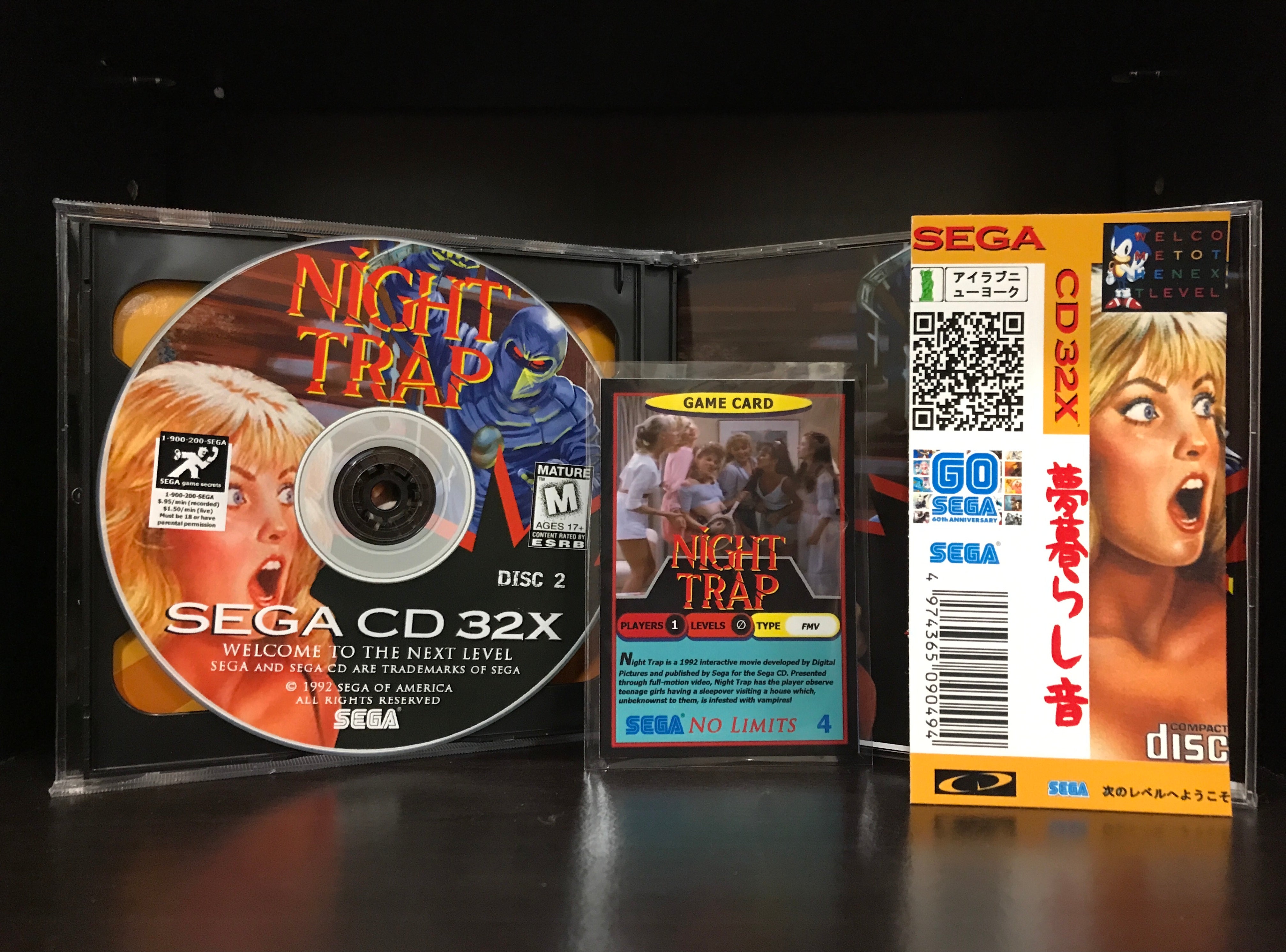 Night Trap [Sega CD 32X] Reproduction – Nights Into Dream