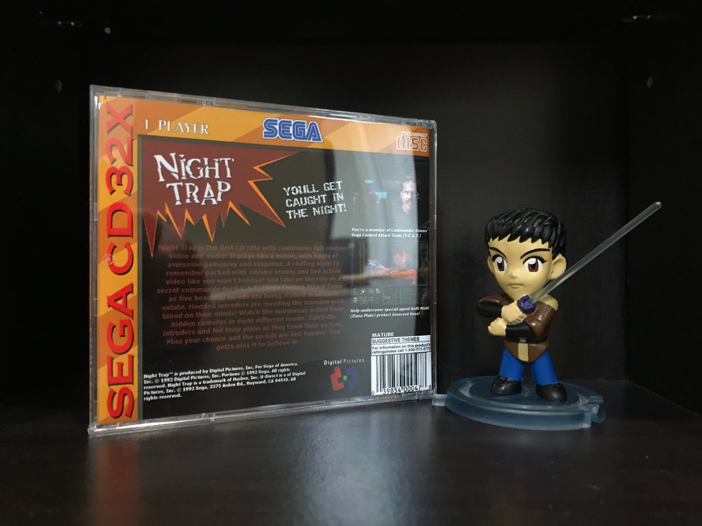 Night Trap [Sega CD 32X] Reproduction