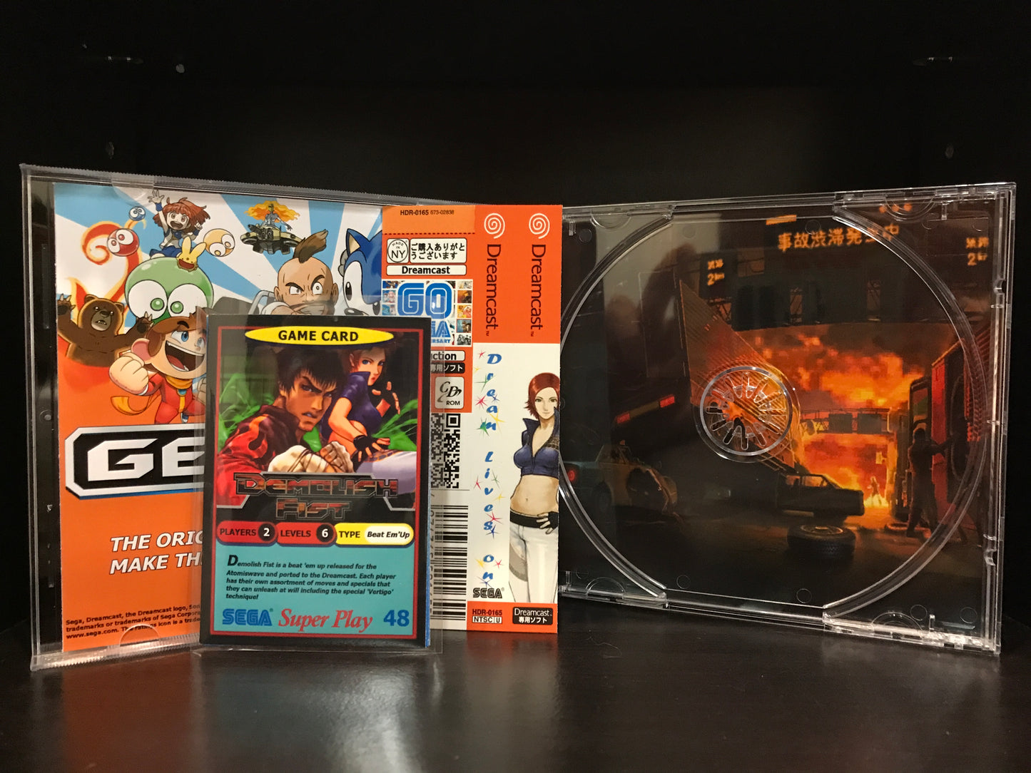 Demolish Fist [Sega Dreamcast] Reproduction