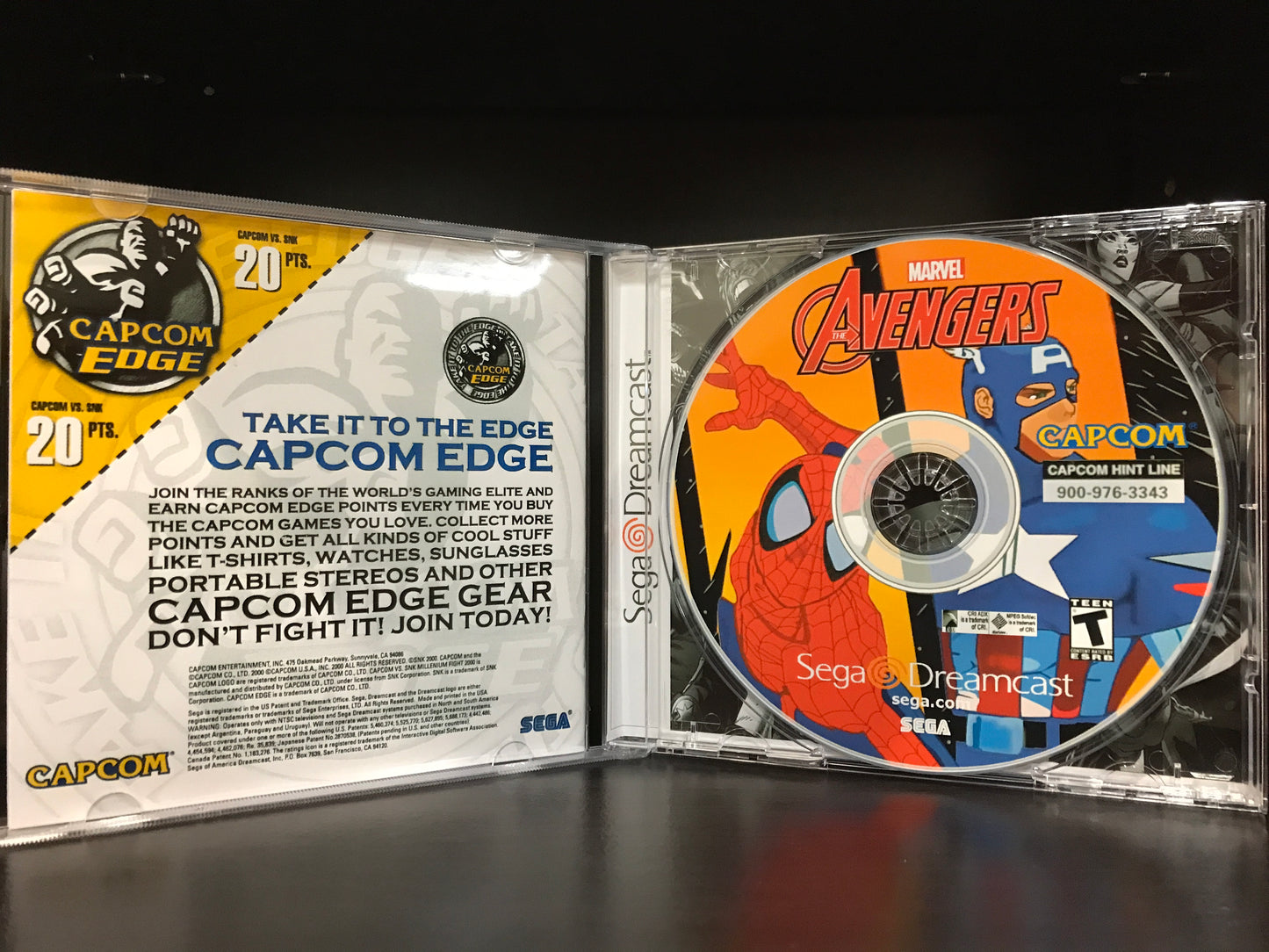 The Avengers [Sega Dreamcast] Reproduction