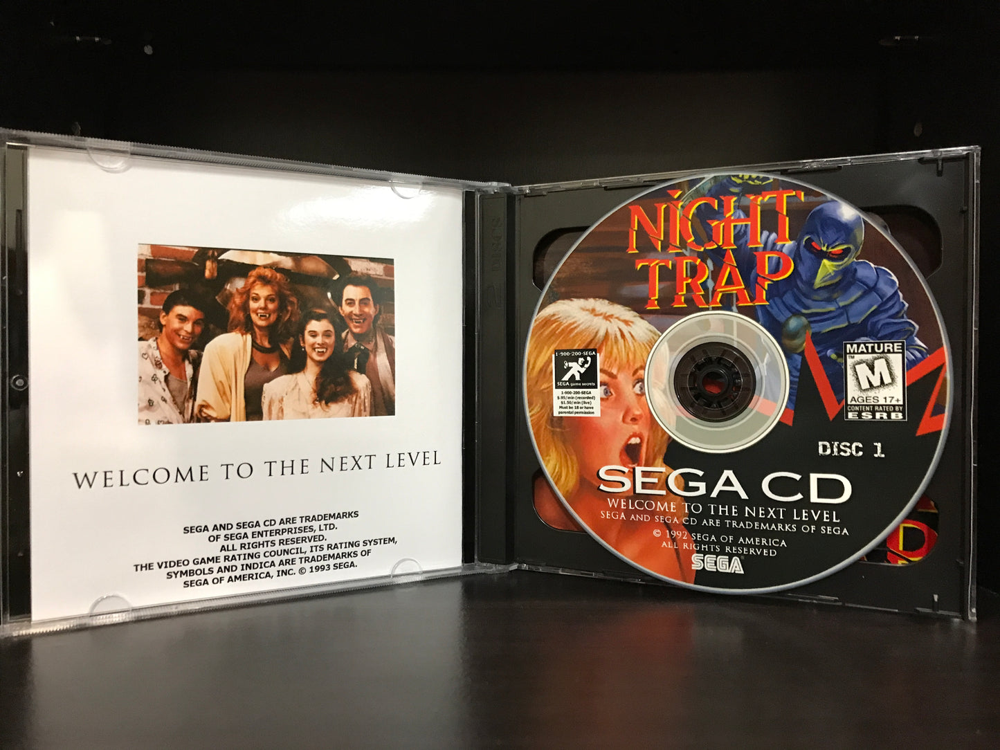 Night Trap [Sega CD] Reproduction