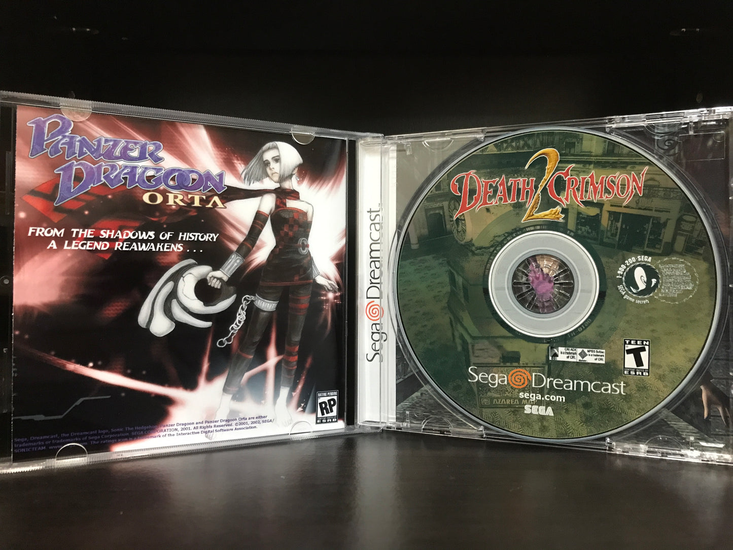 Death Crimson 2 (English Translation) [Sega Dreamcast] Reproduction