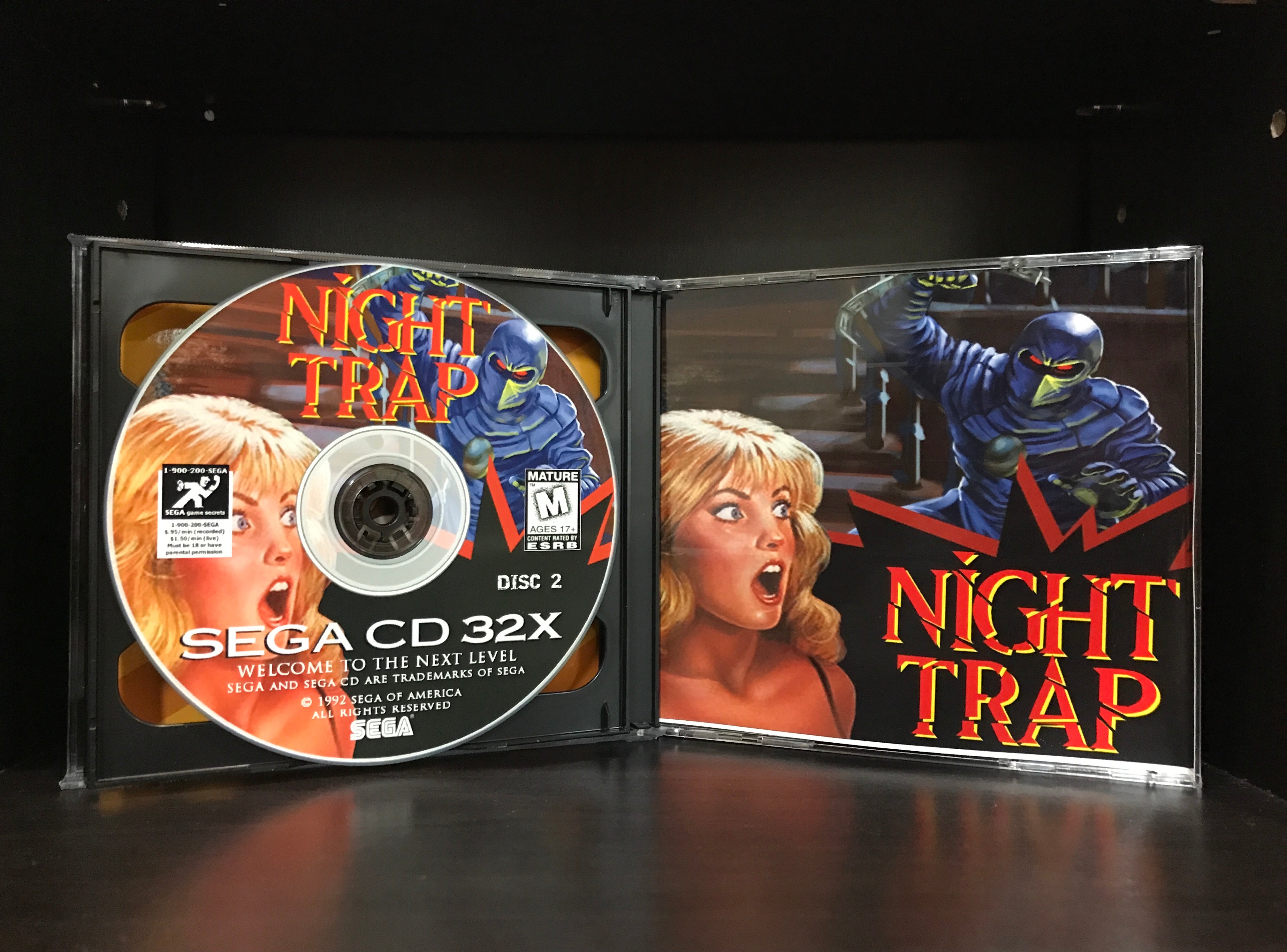 Night Trap [Sega CD 32X] Reproduction – Nights Into Dream