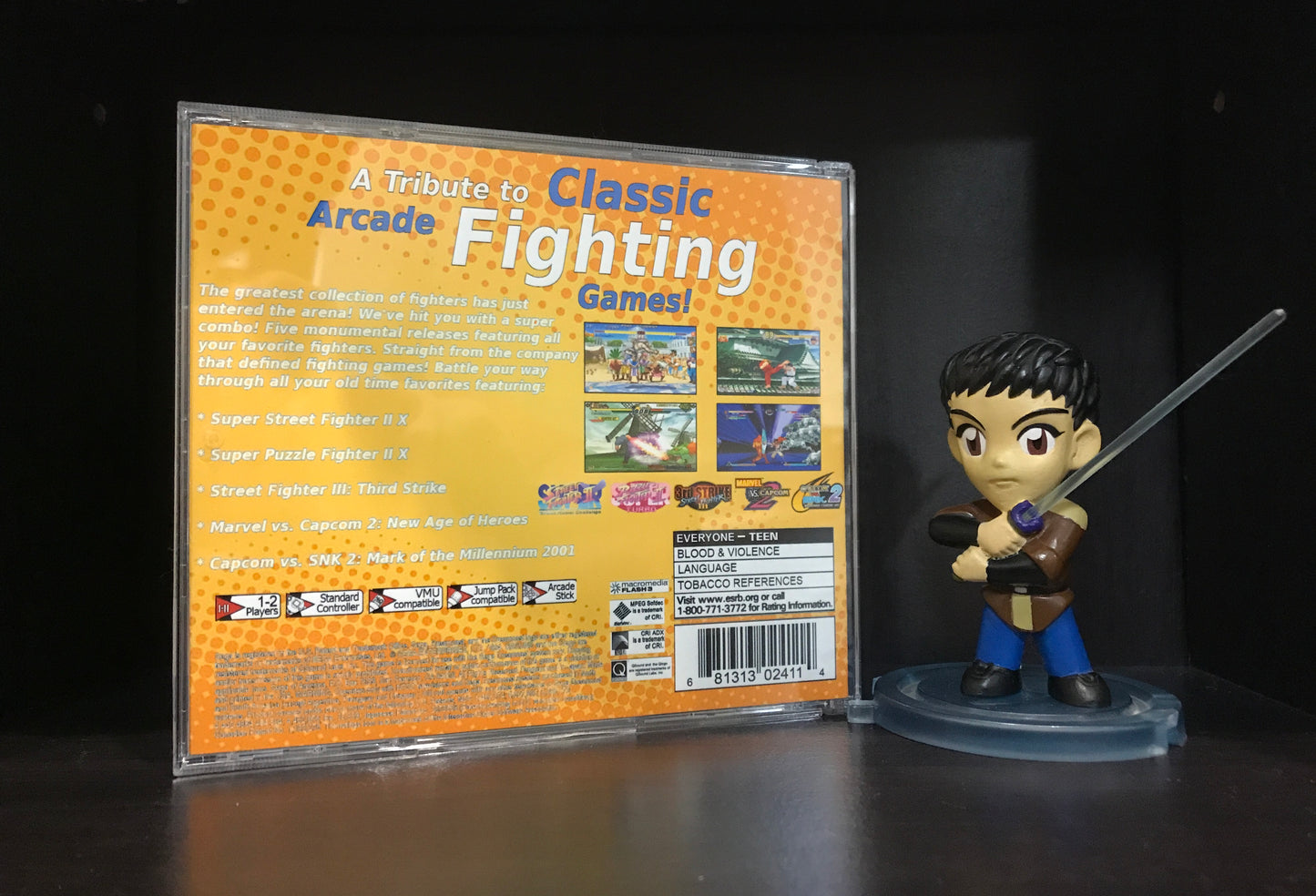 Capcom Fighting Collection [Sega Dreamcast] Reproduction