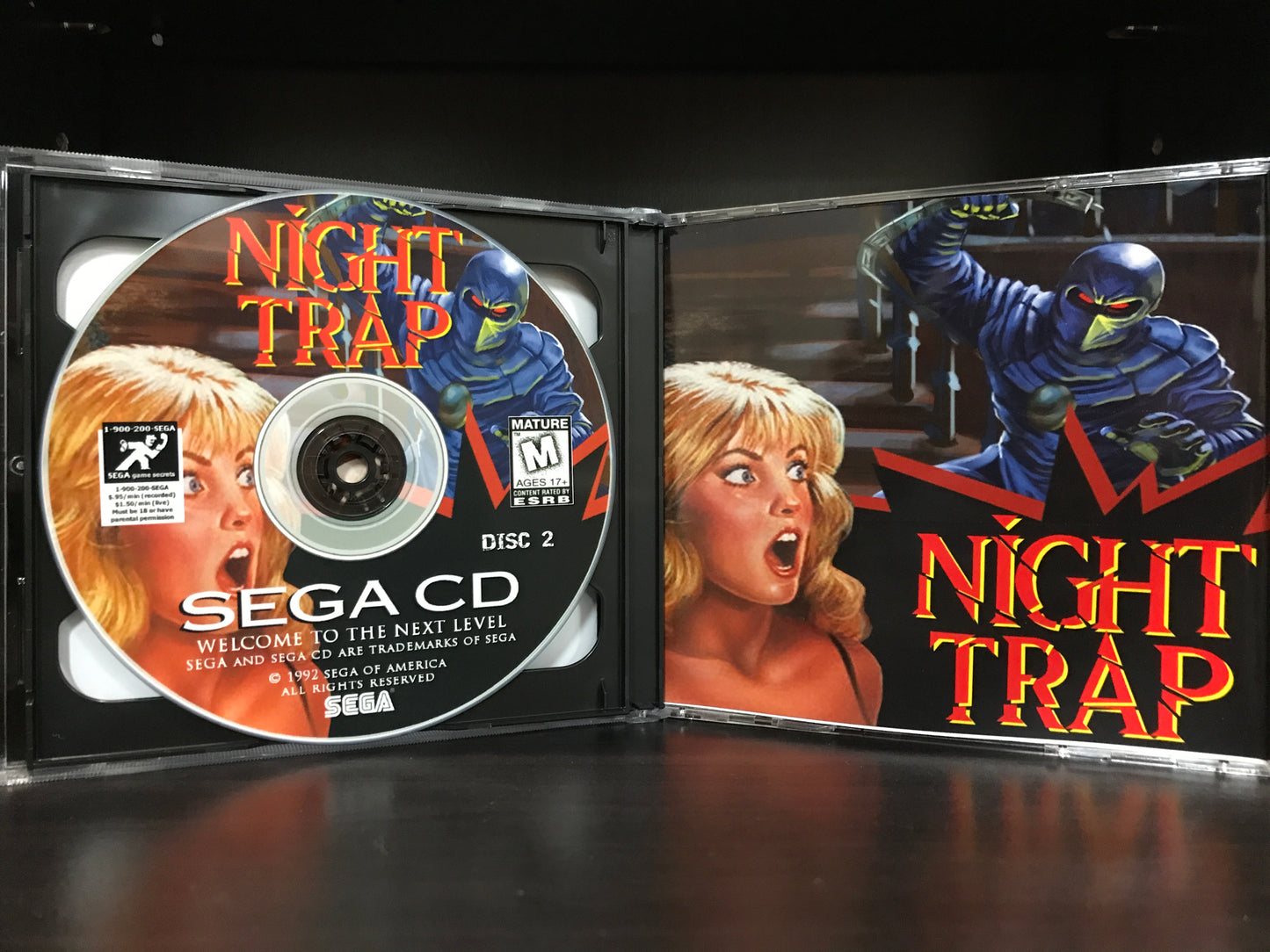 Night Trap [Sega CD] Reproduction