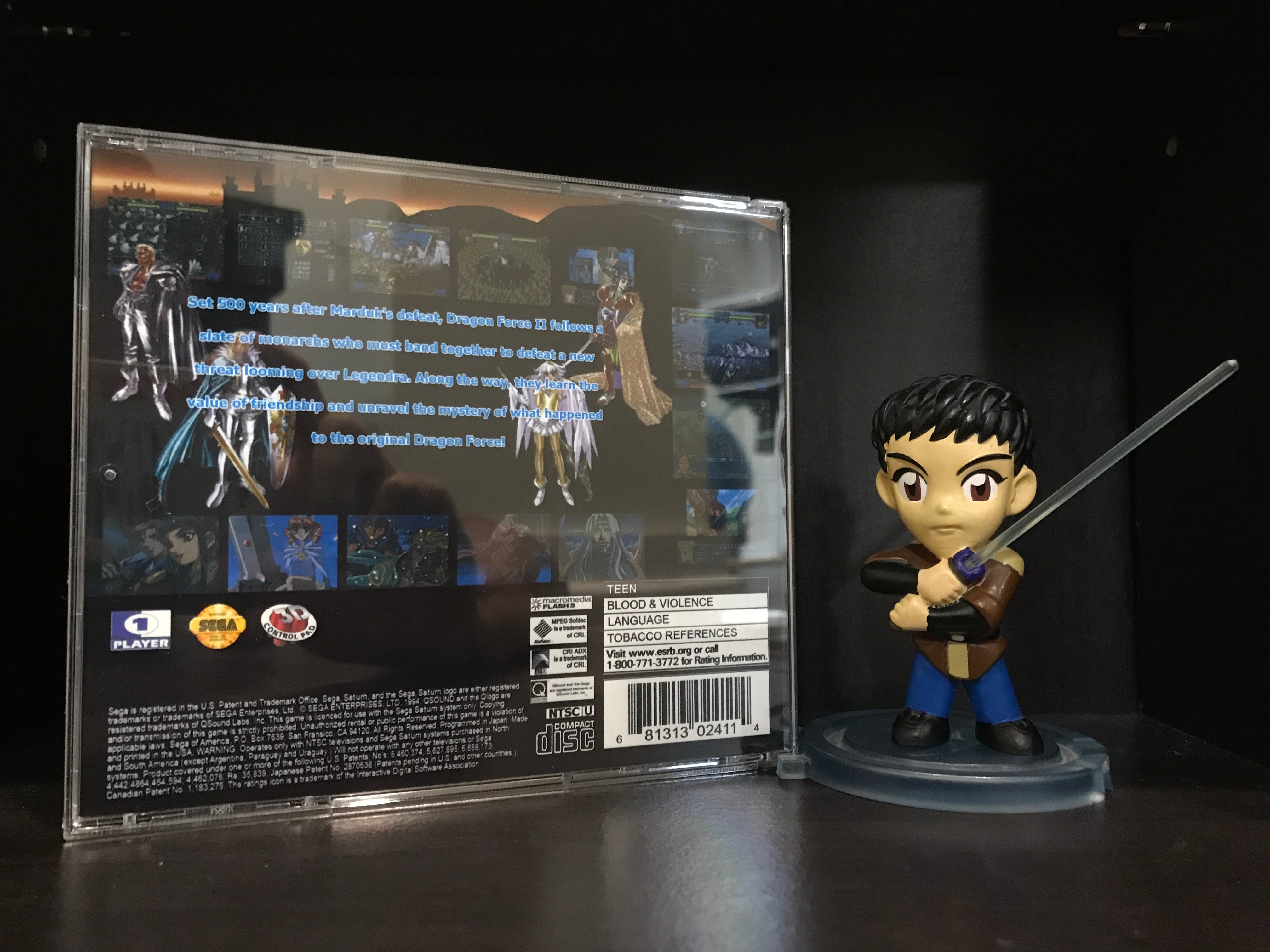 Dragon Force II (English Translation) [Sega Saturn] Reproduction