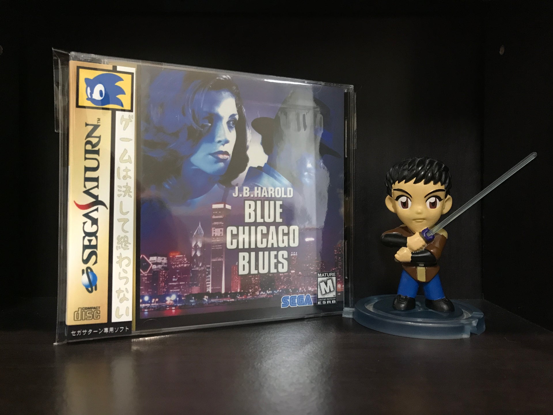 JB Harold Blue Chicago Blues Sur Sega Saturn - Version Japonaise (NTSC-J)