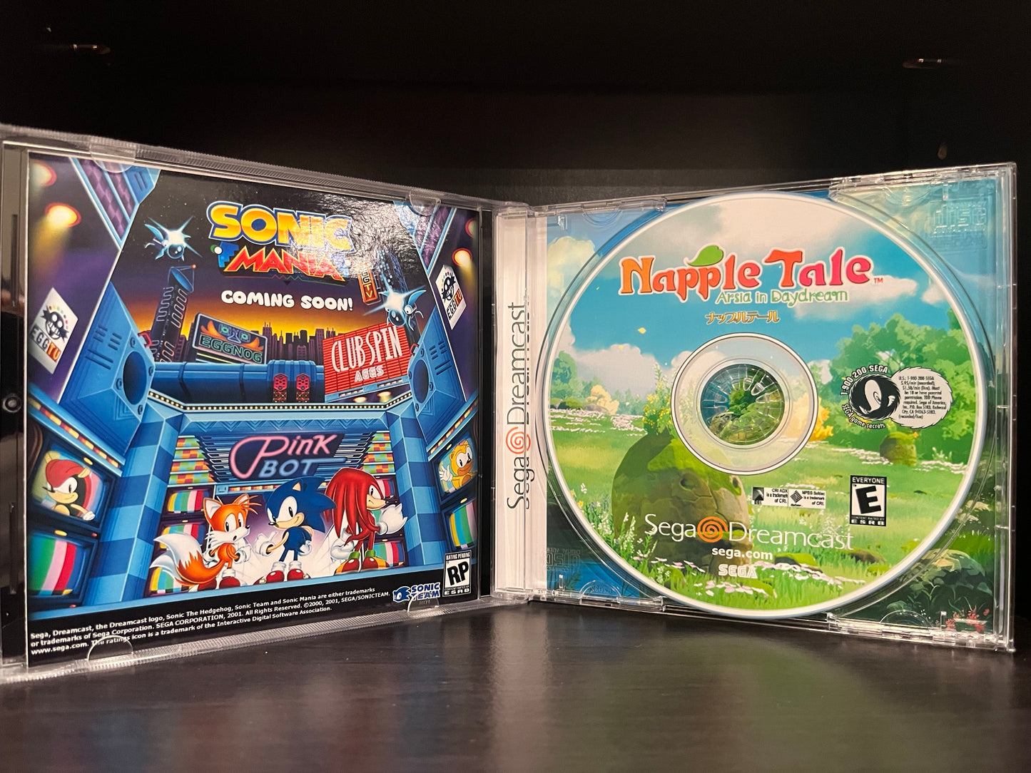 Napple Tale (English Translation) [Sega Dreamcast] Reproduction