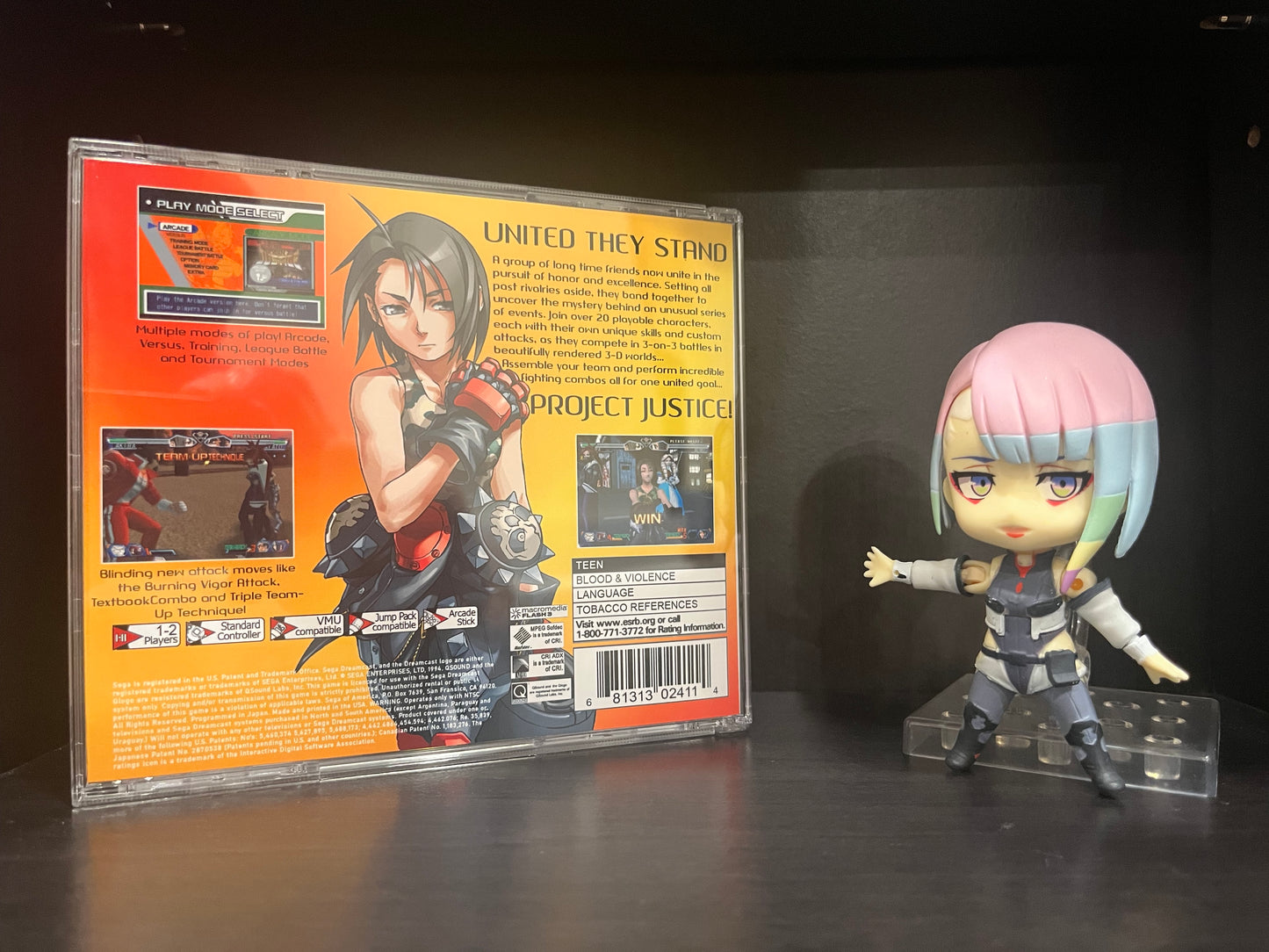 Project Justice [Sega Dreamcast] Reproduction