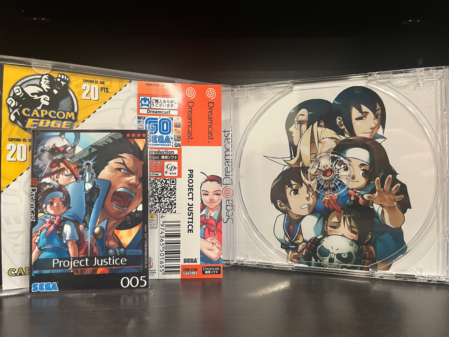 Project Justice [Sega Dreamcast] Reproduction