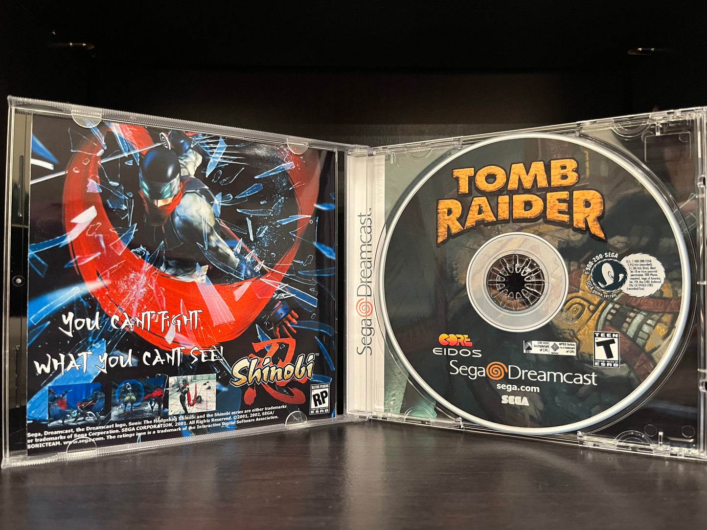 Tomb Raider [Sega Dreamcast] Reproduction