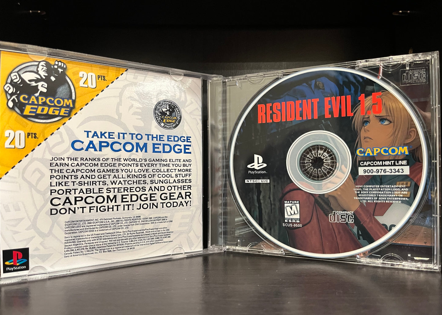 Resident Evil 1.5 [PlayStation] Reproduction