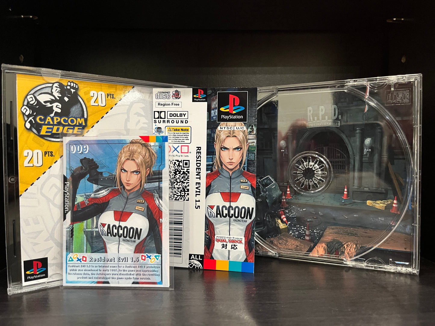 Resident Evil 1.5 [PlayStation] Reproduction