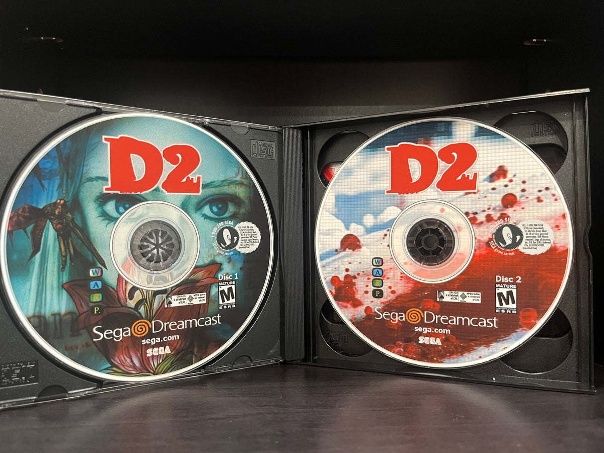 D2 (99 Min Version) [Sega Dreamcast] Reproduction