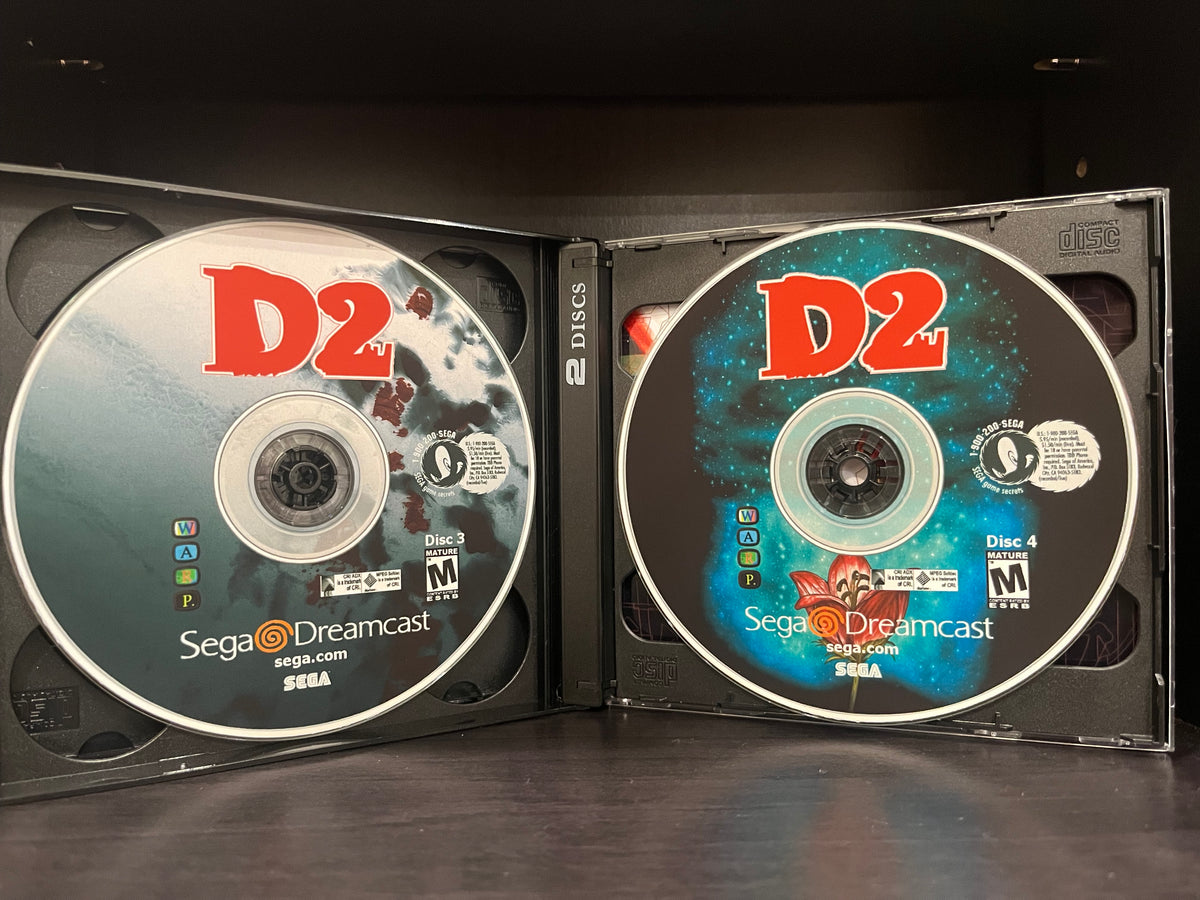 D2 (99 Min Version) [Sega Dreamcast] Reproduction