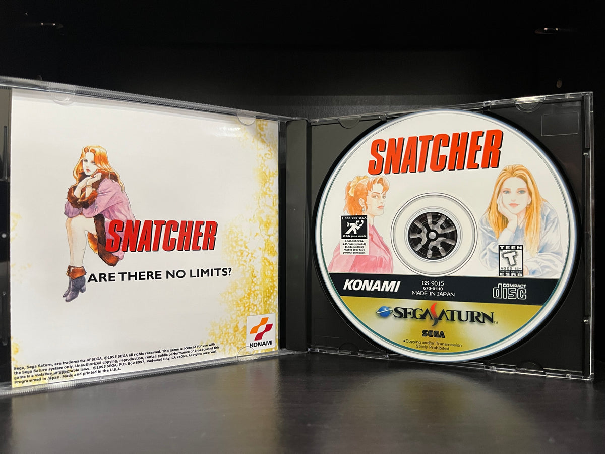 Snatcher (English Translation) [Sega Saturn] Reproduction