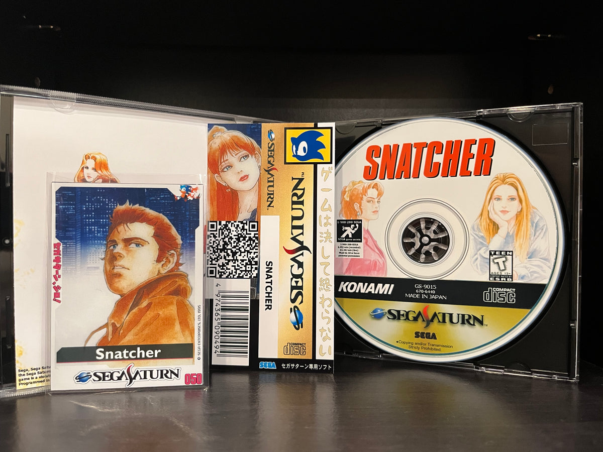 Snatcher (English Translation) [Sega Saturn] Reproduction