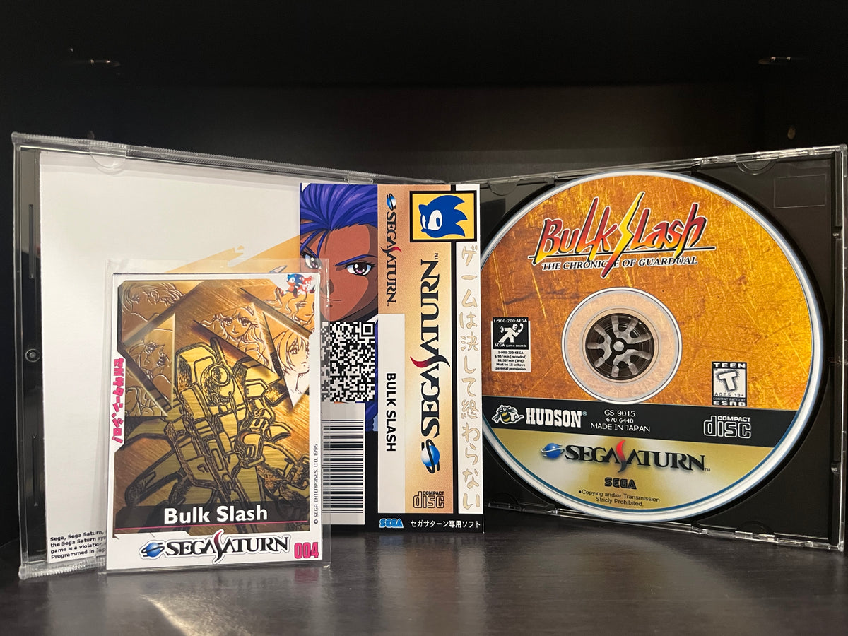 Bulk Slash (English Translation) [Sega Saturn] Reproduction