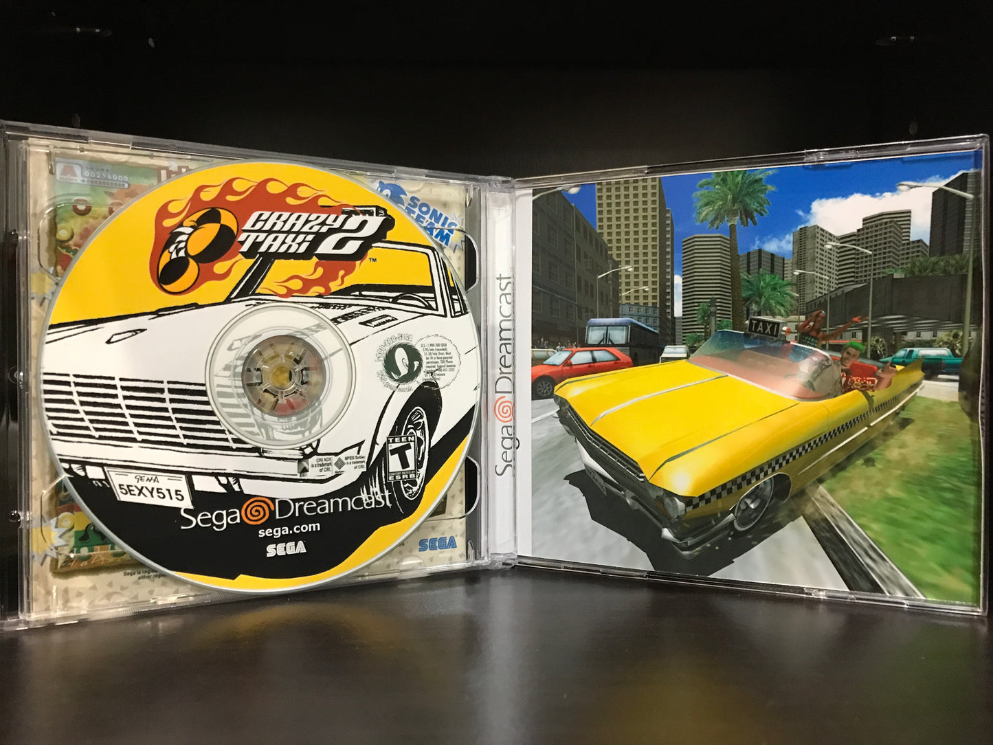 Crazy Taxi: Double Fare (Crazy Taxi 1 & 2) [Sega Dreamcast] Reproduction