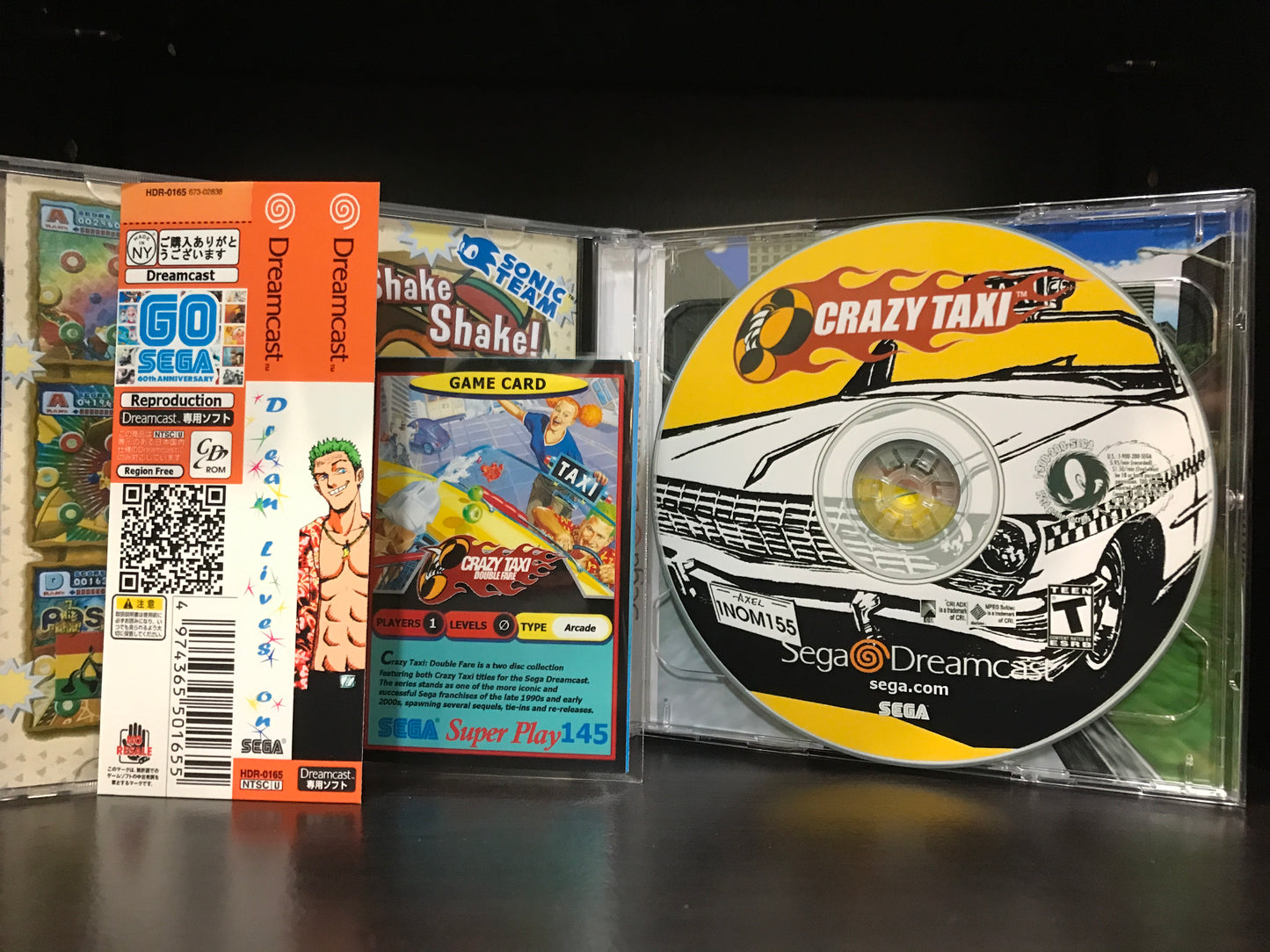 Crazy Taxi: Double Fare (Crazy Taxi 1 & 2) [Sega Dreamcast] Reproduction