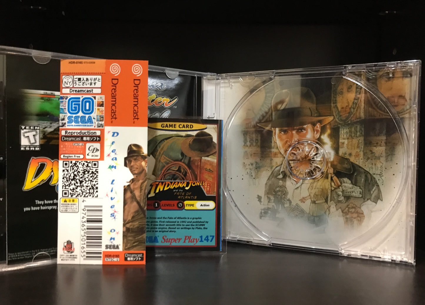 Indiana Jones and the Fate of Atlantis [Sega Dreamcast] Reproduction