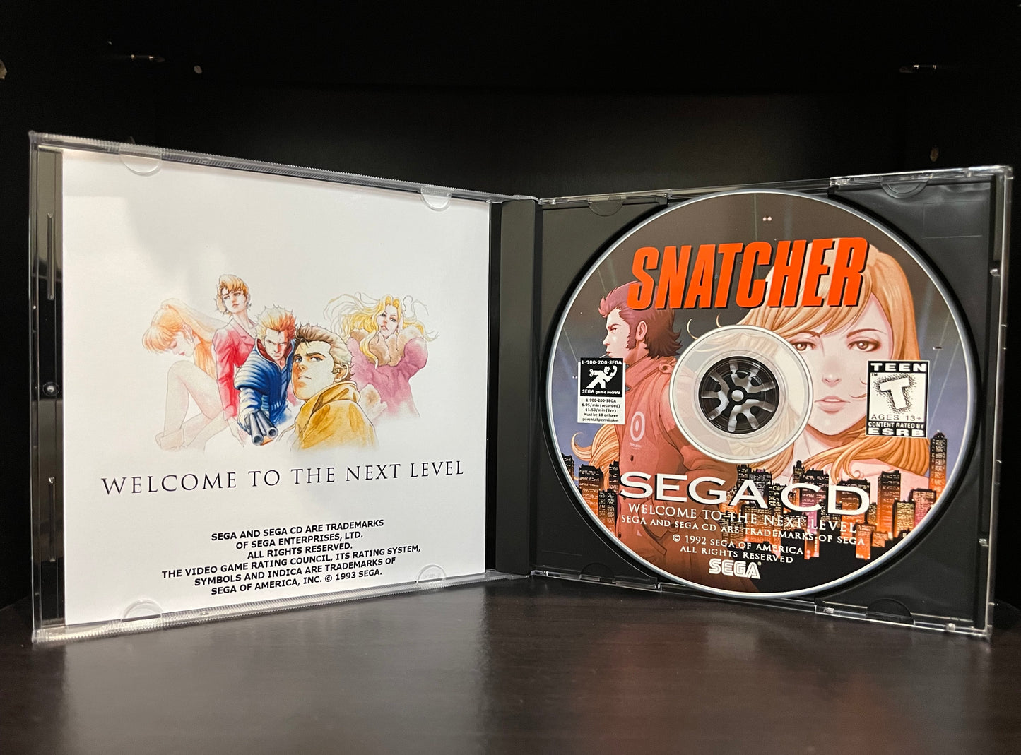 Snatcher [Sega CD] Reproduction