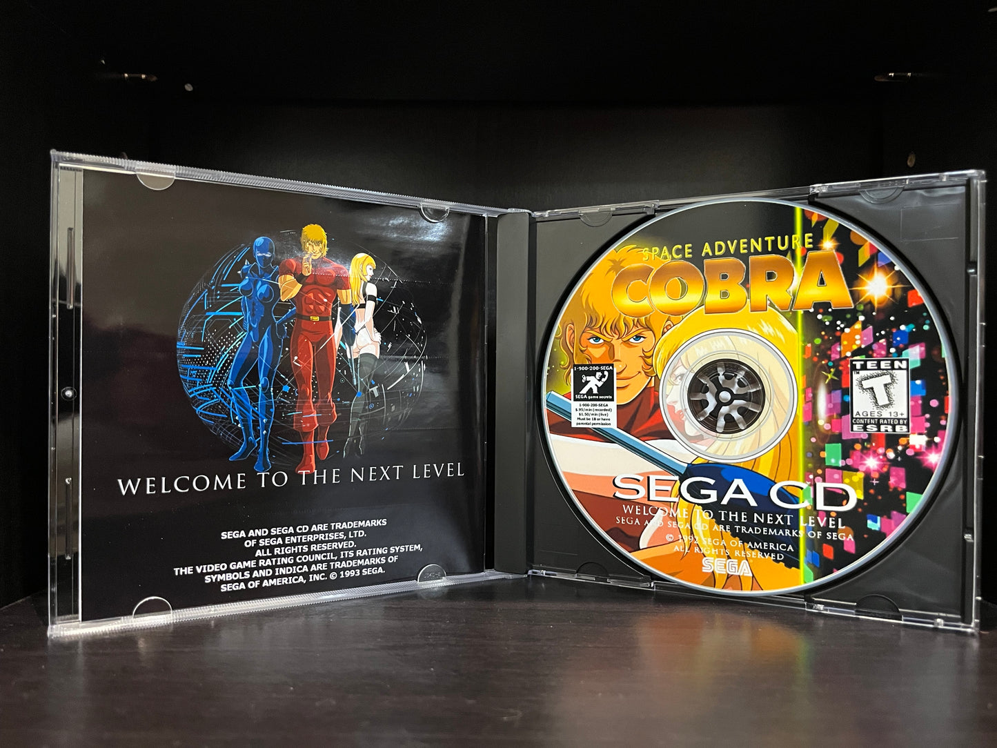 The Space Adventure - Cobra [Sega CD] Reproduction