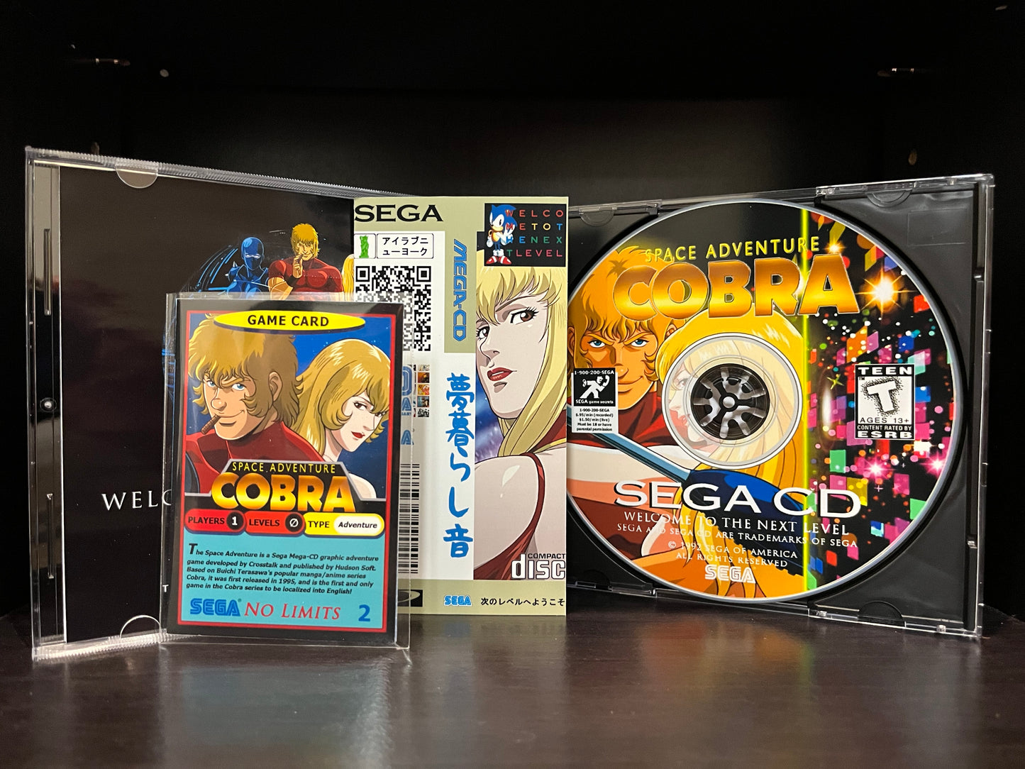 The Space Adventure - Cobra [Sega CD] Reproduction