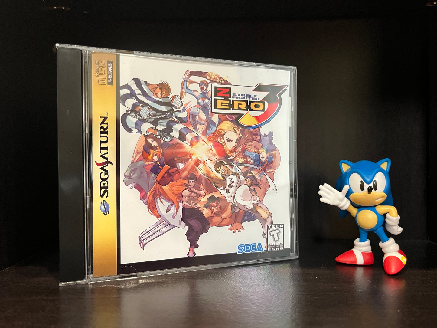 Street Fighter Zero 3 (English Translation)  [Sega Saturn] Reproduction