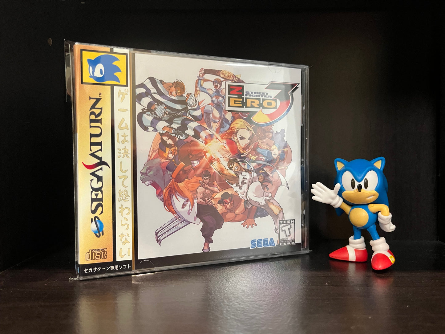 Street Fighter Zero 3 (English Translation)  [Sega Saturn] Reproduction