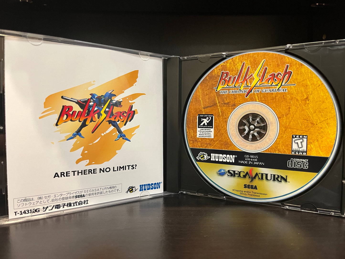 Bulk Slash (English Translation) [Sega Saturn] Reproduction