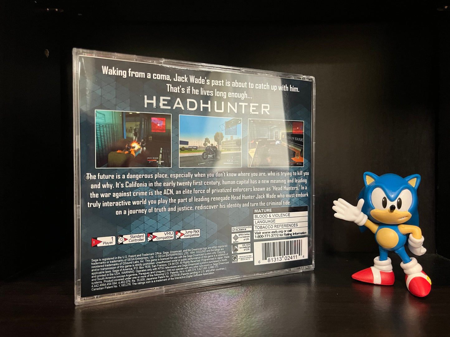 Headhunter [Sega Dreamcast] Reproduction