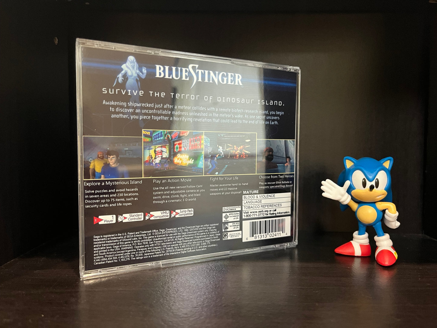 Blue Stinger [Sega Dreamcast] Reproduction