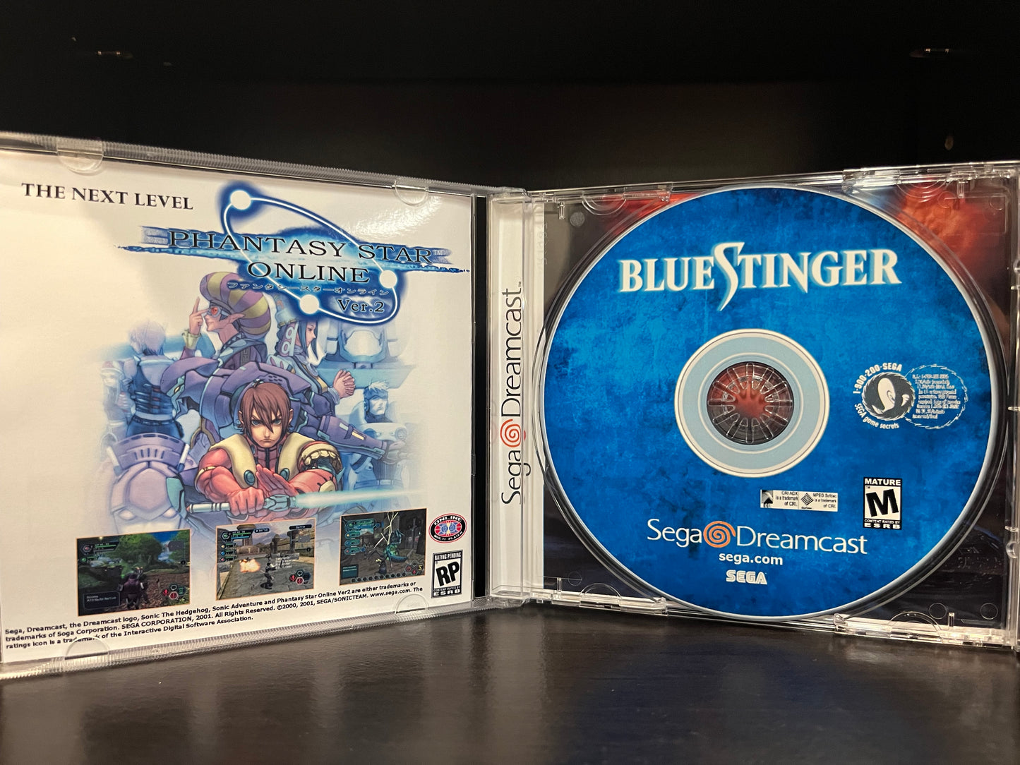 Blue Stinger [Sega Dreamcast] Reproduction