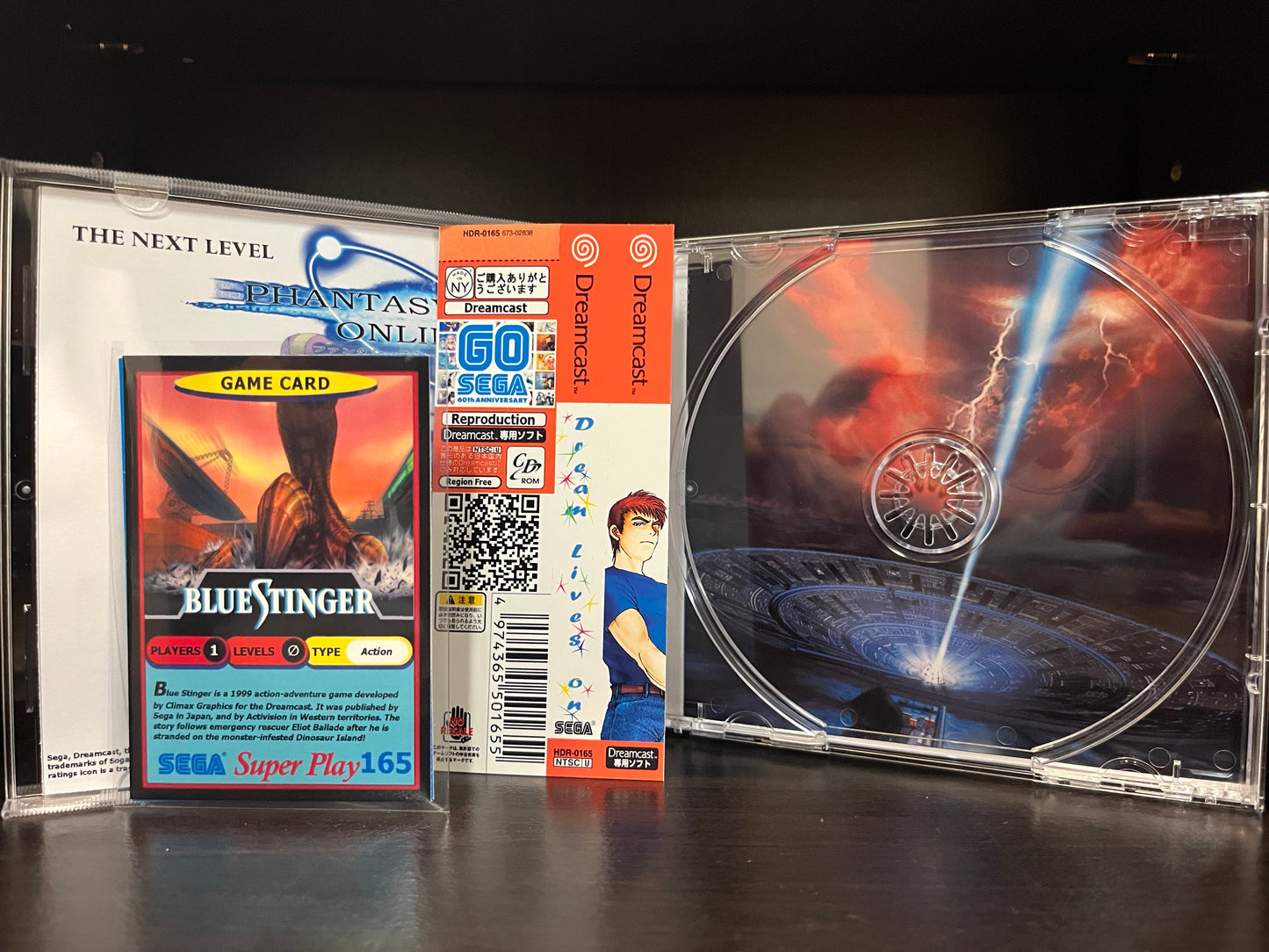 Blue Stinger [Sega Dreamcast] Reproduction