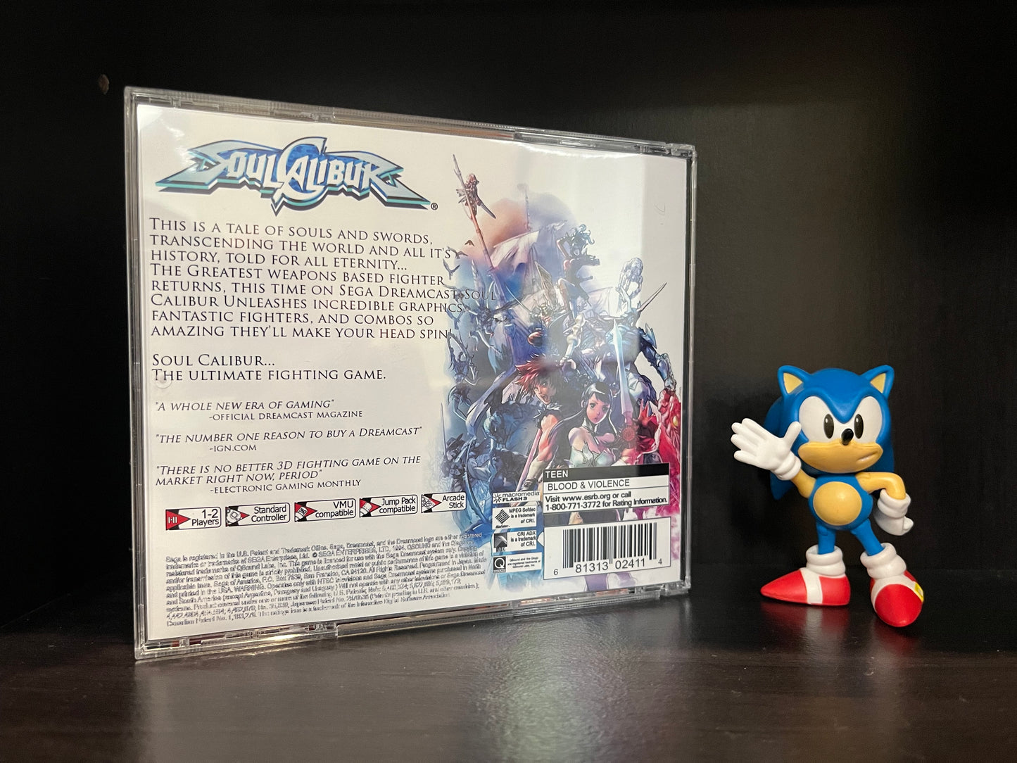 Soul Calibur [Sega Dreamcast] Reproduction