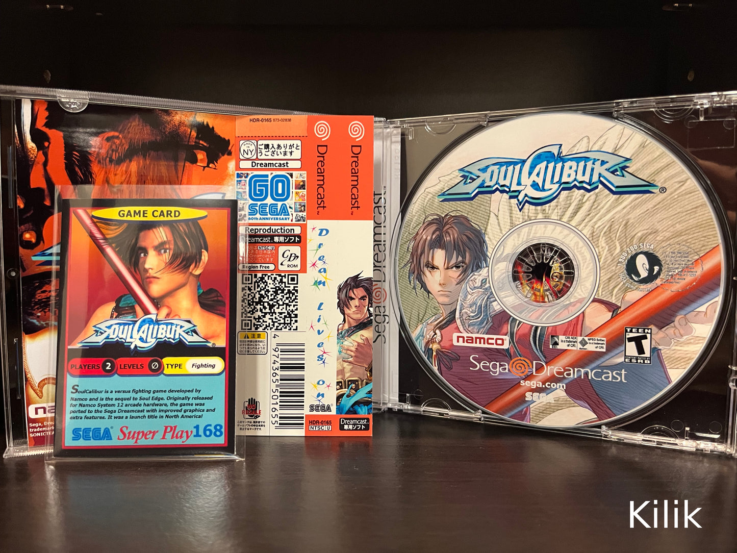 Soul Calibur [Sega Dreamcast] Reproduction