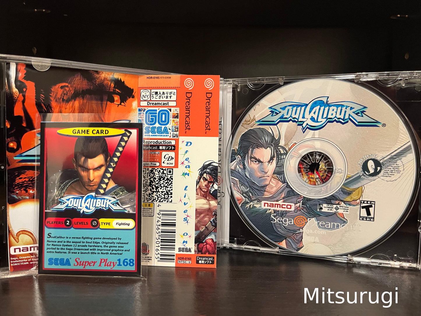 Soul Calibur [Sega Dreamcast] Reproduction