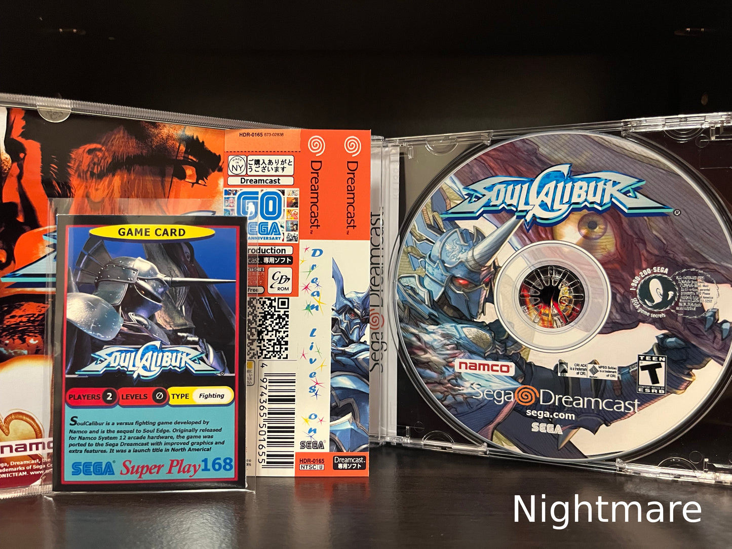 Soul Calibur [Sega Dreamcast] Reproduction