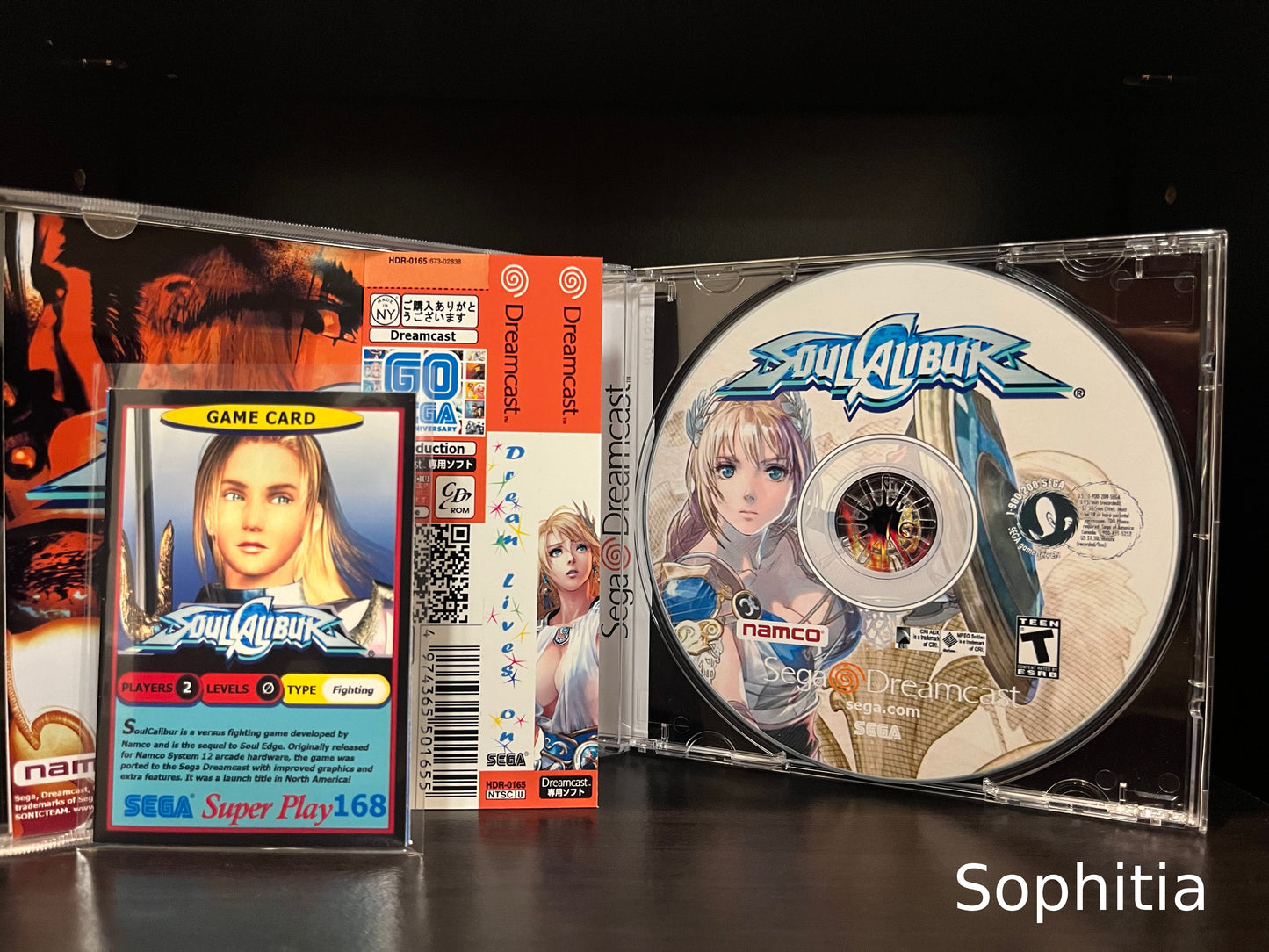 Soul Calibur [Sega Dreamcast] Reproduction