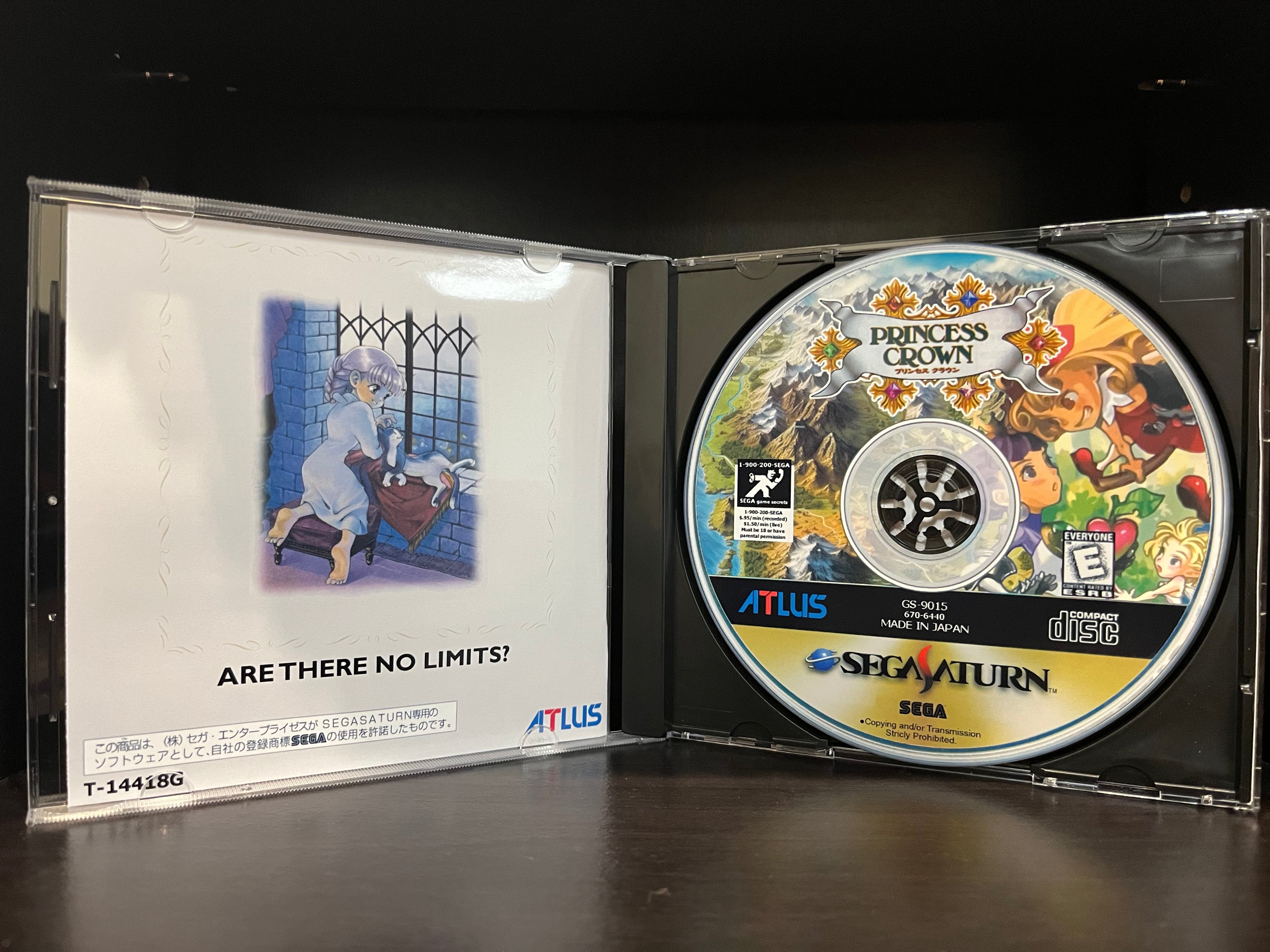 Princess Crown (English Translation) [Sega Saturn] Reproduction