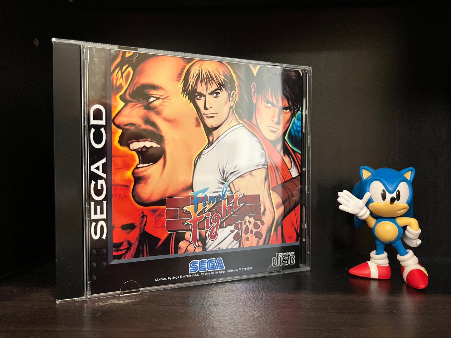 Final Fight CD (Arcade Colors Hack)  [Sega CD] Reproduction