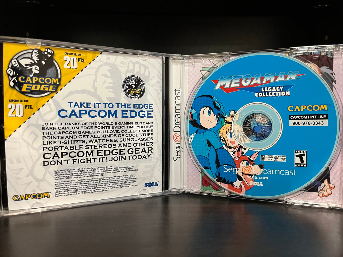 Mega Man Legacy Collection [Sega Dreamcast] Reproduction