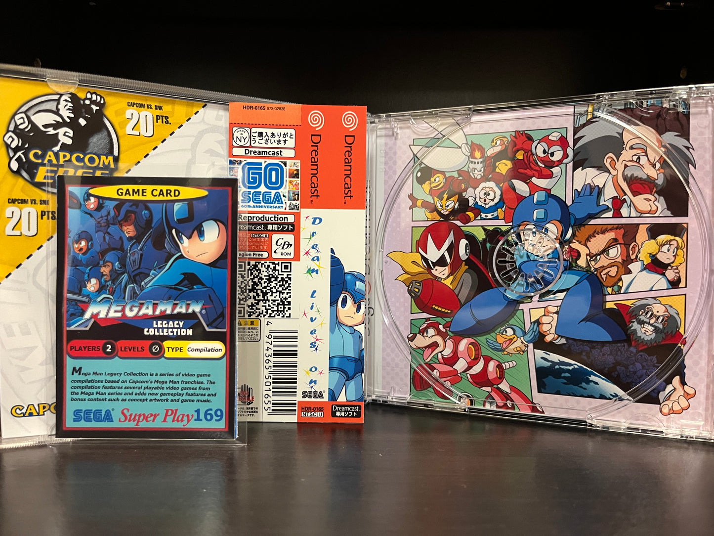 Mega Man Legacy Collection [Sega Dreamcast] Reproduction