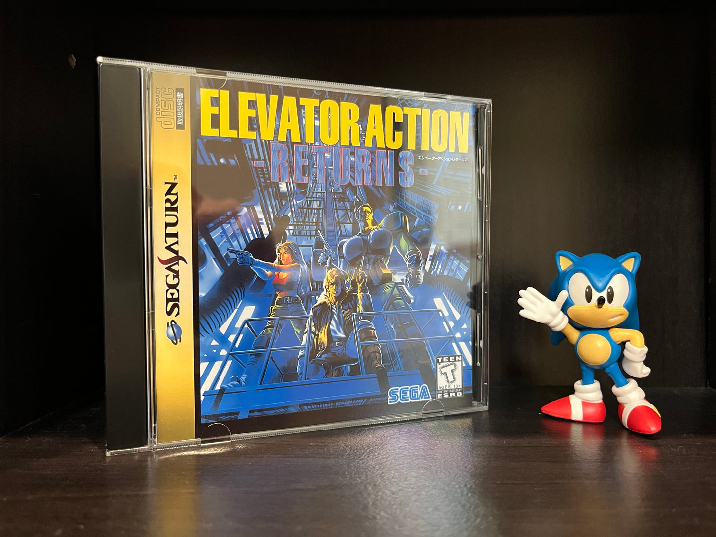 Elevator Action Returns [Sega Saturn] Reproduction