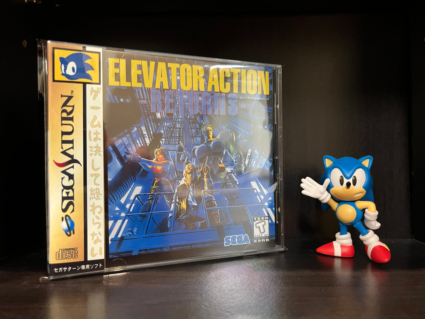 Elevator Action Returns [Sega Saturn] Reproduction